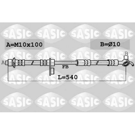 Flexible de frein SASIC