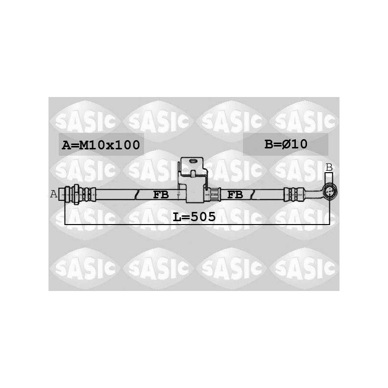 Flexible de frein SASIC