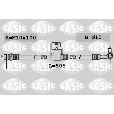 Flexible de frein SASIC