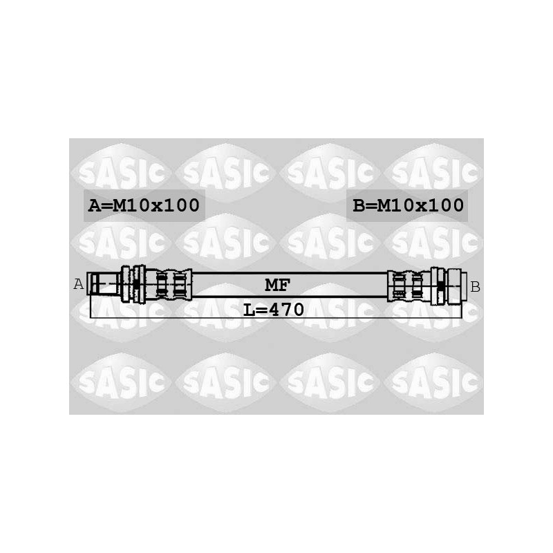 Flexible de frein SASIC