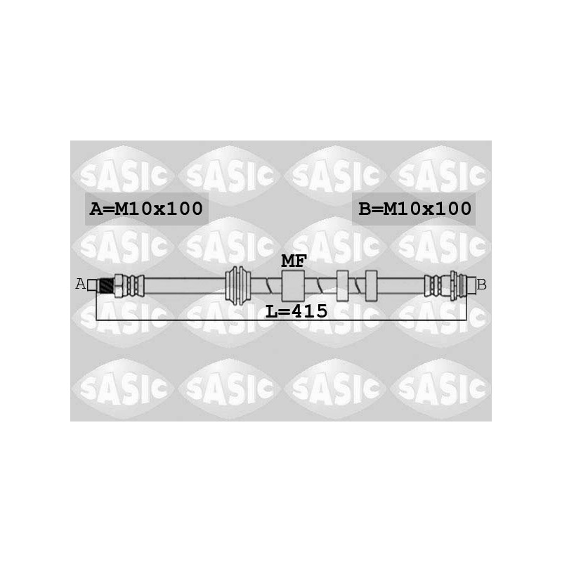 Flexible de frein SASIC
