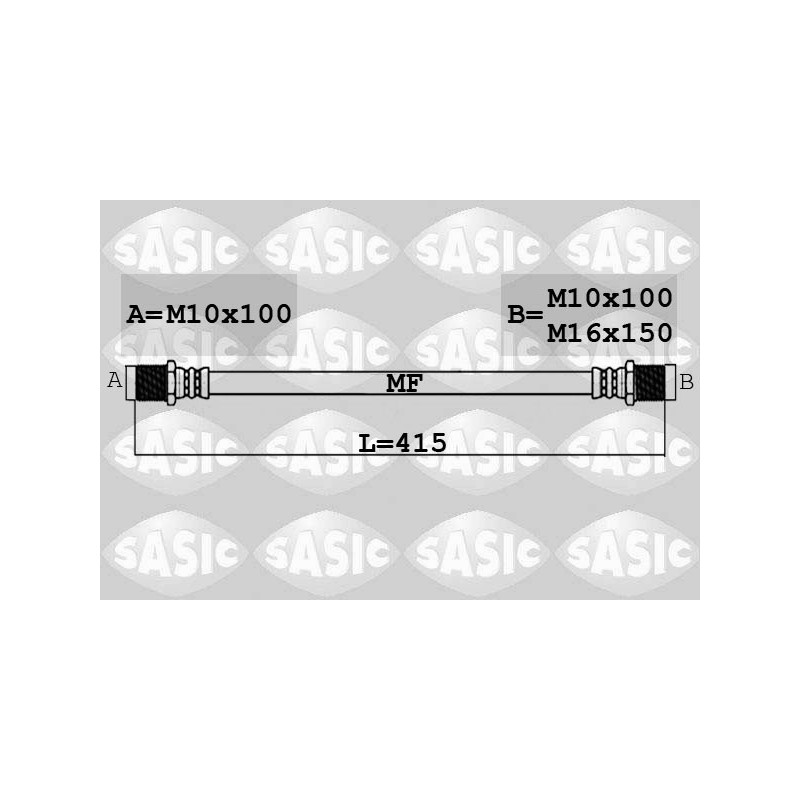 Flexible de frein SASIC