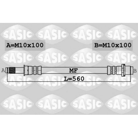 Flexible de frein SASIC