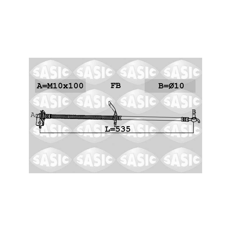 Flexible de frein SASIC