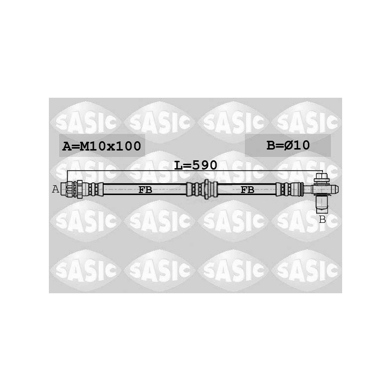 Flexible de frein SASIC