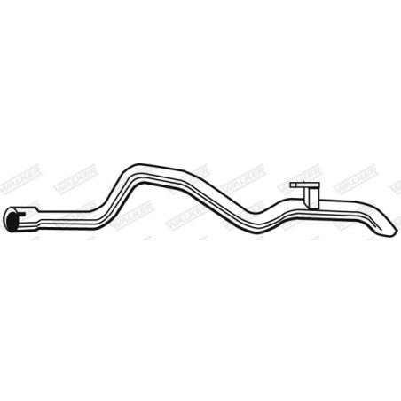 Tuyau d'échappement WALKER