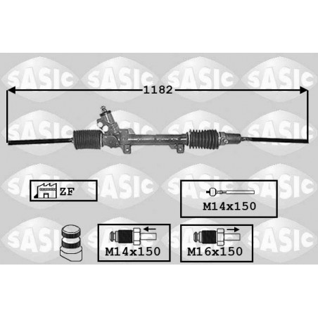 Crémaillère de direction SASIC