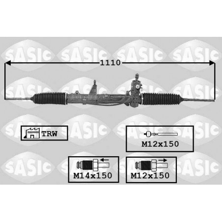 Crémaillère de direction SASIC