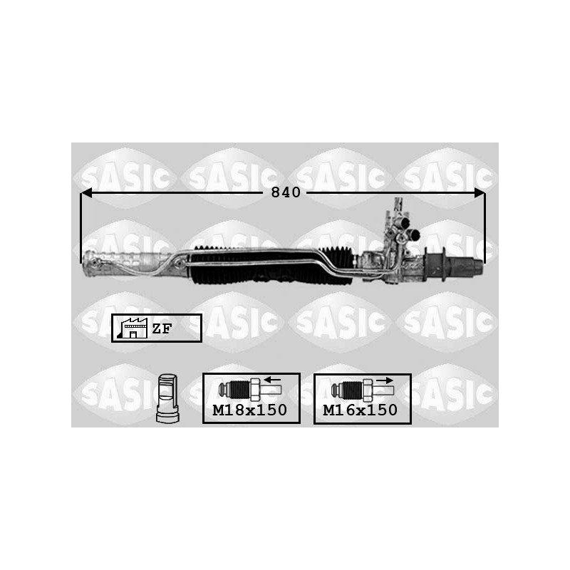 Crémaillère de direction SASIC