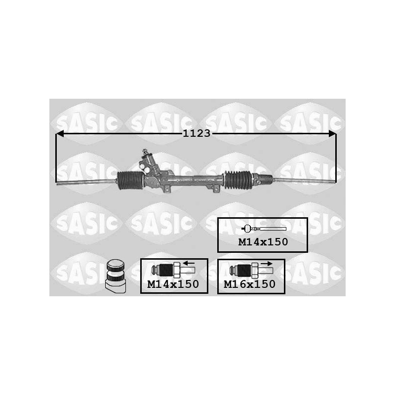 Crémaillère de direction SASIC