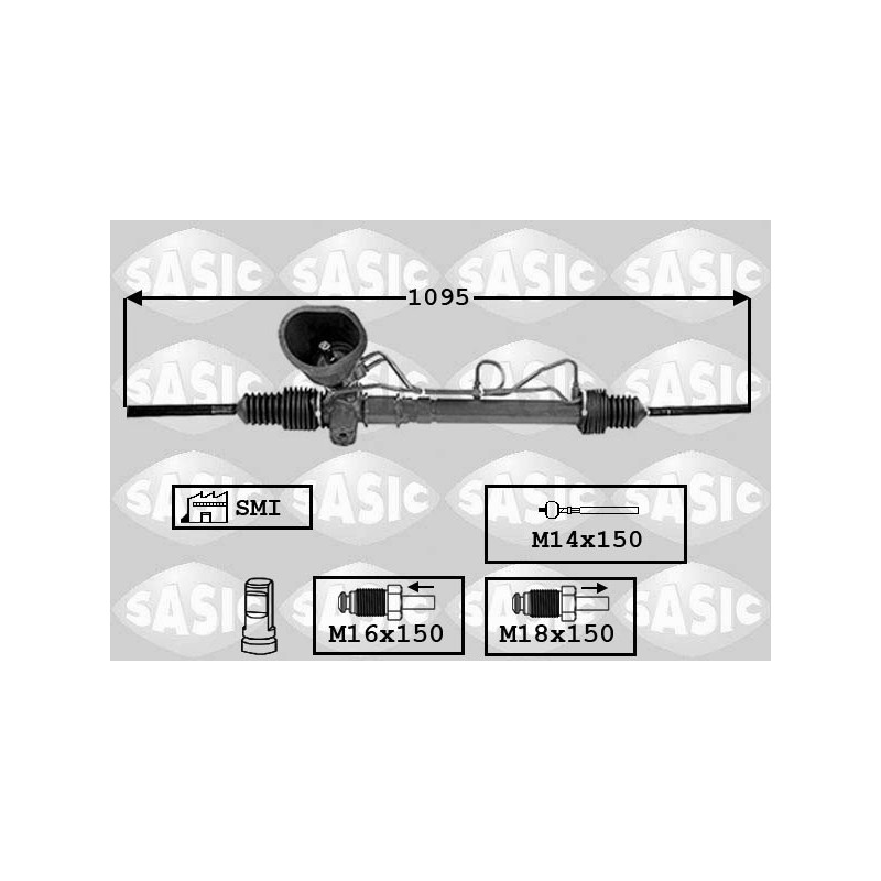 Crémaillère de direction SASIC