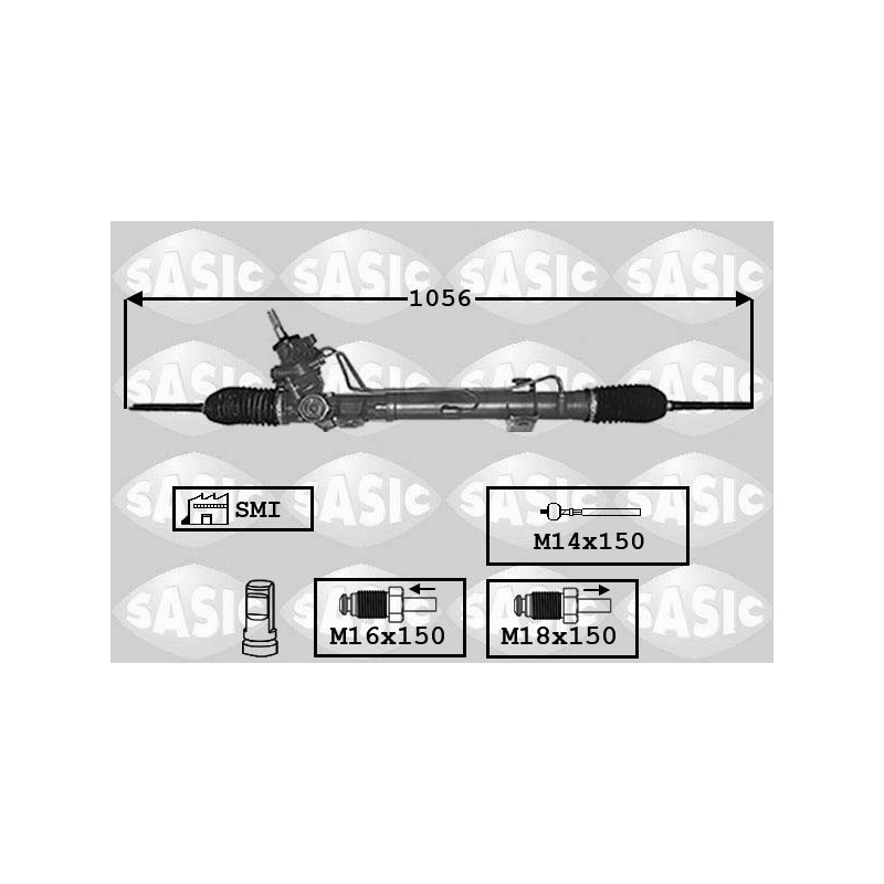 Crémaillère de direction SASIC