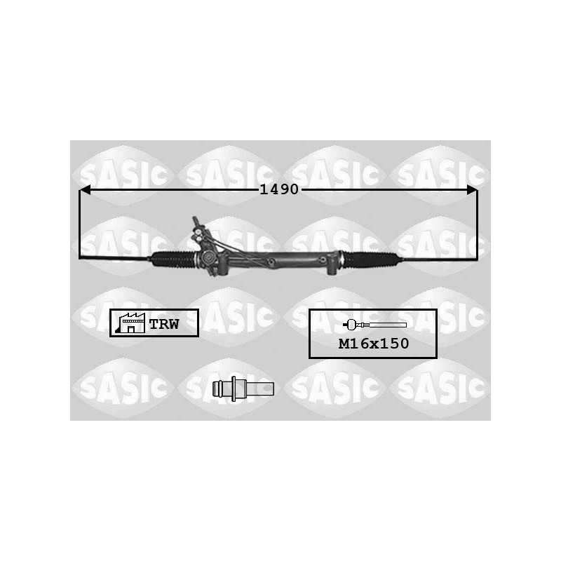 Crémaillère de direction SASIC
