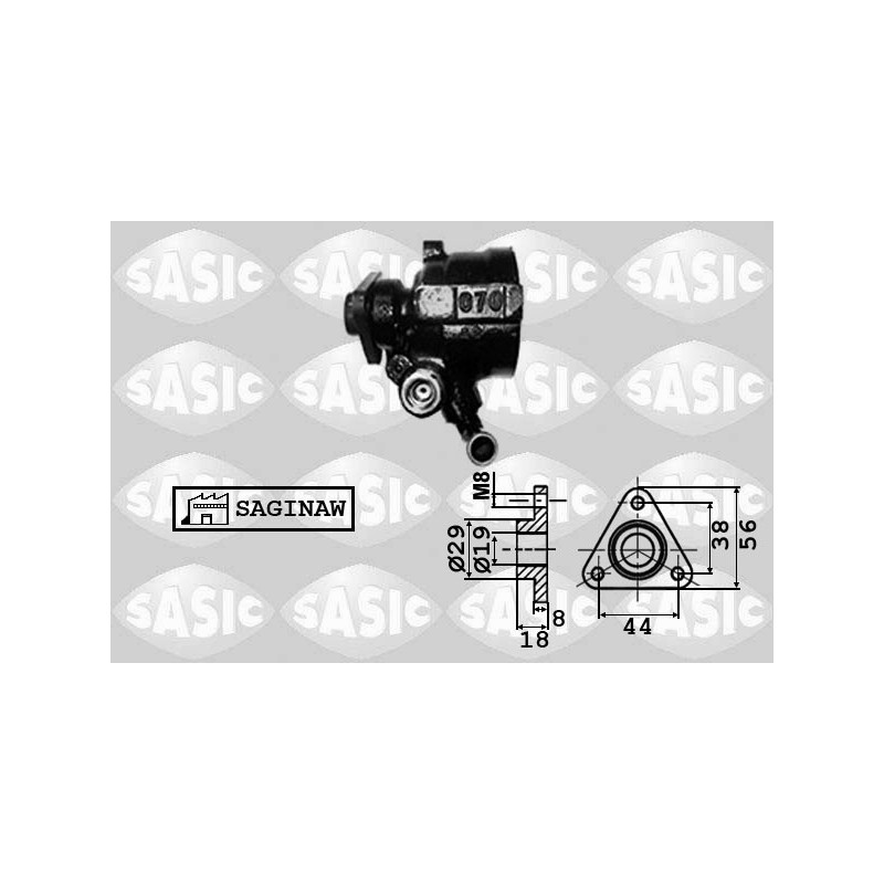 Pompe hydraulique (direction) SASIC