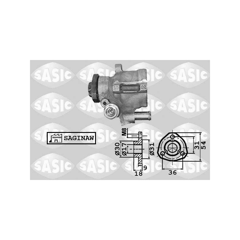 Pompe hydraulique (direction) SASIC