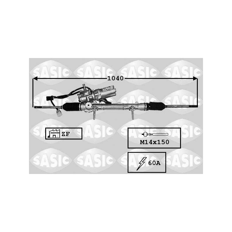 Crémaillère de direction SASIC