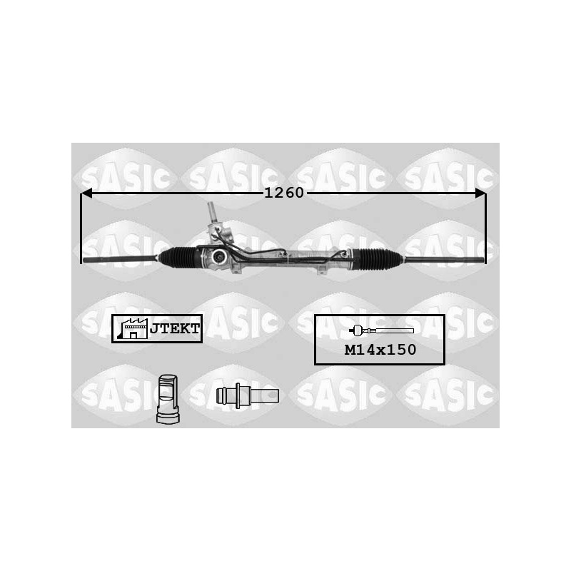 Crémaillère de direction SASIC