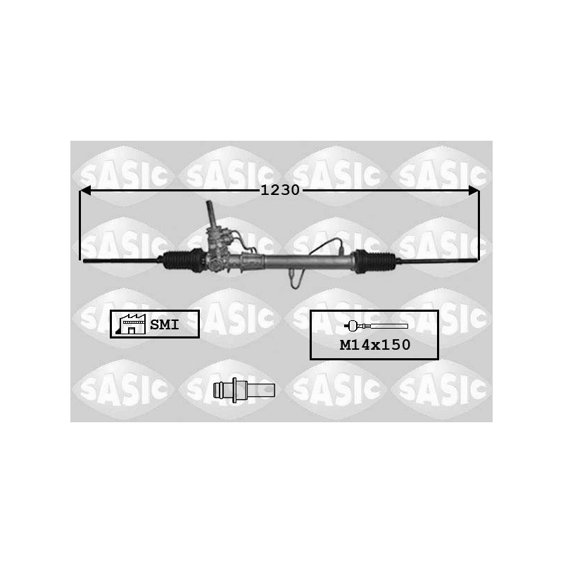 Crémaillère de direction SASIC