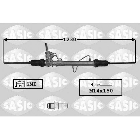 Crémaillère de direction SASIC