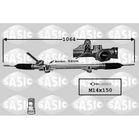 Crémaillère de direction SASIC