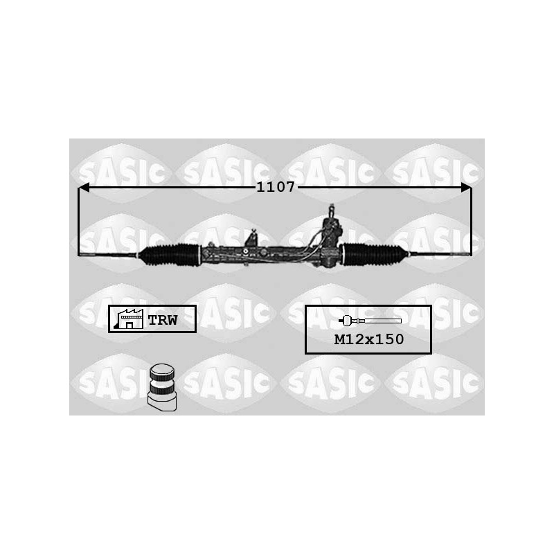 Crémaillère de direction SASIC