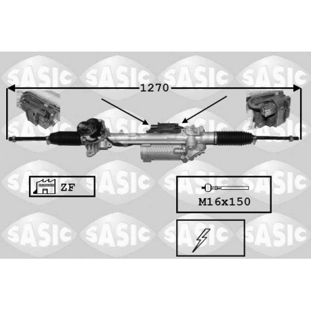Crémaillère de direction SASIC