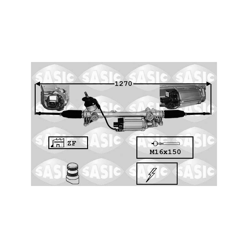 Crémaillère de direction SASIC