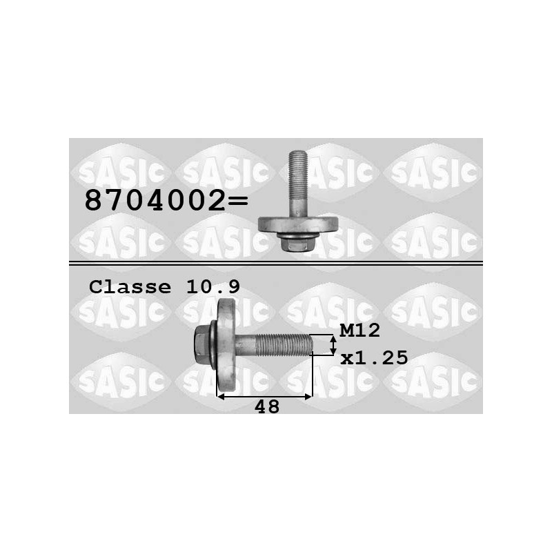 Boulon de poulie SASIC