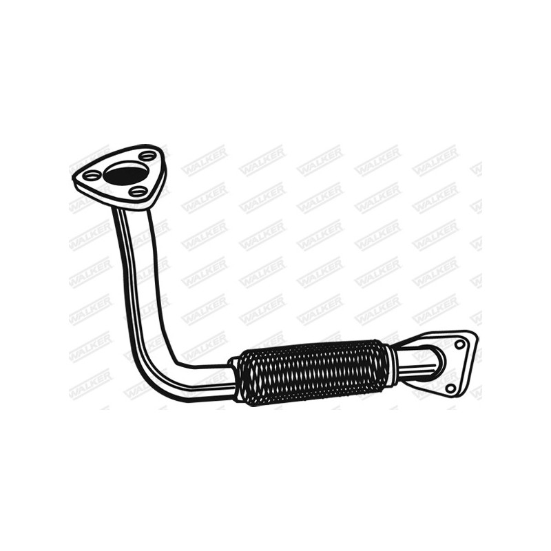 Tuyau d'échappement WALKER