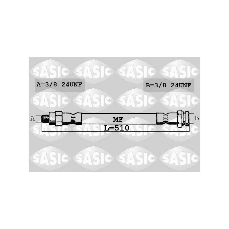 Flexible de frein SASIC