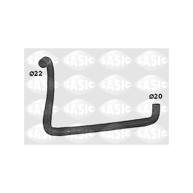 Durite de radiateur SASIC