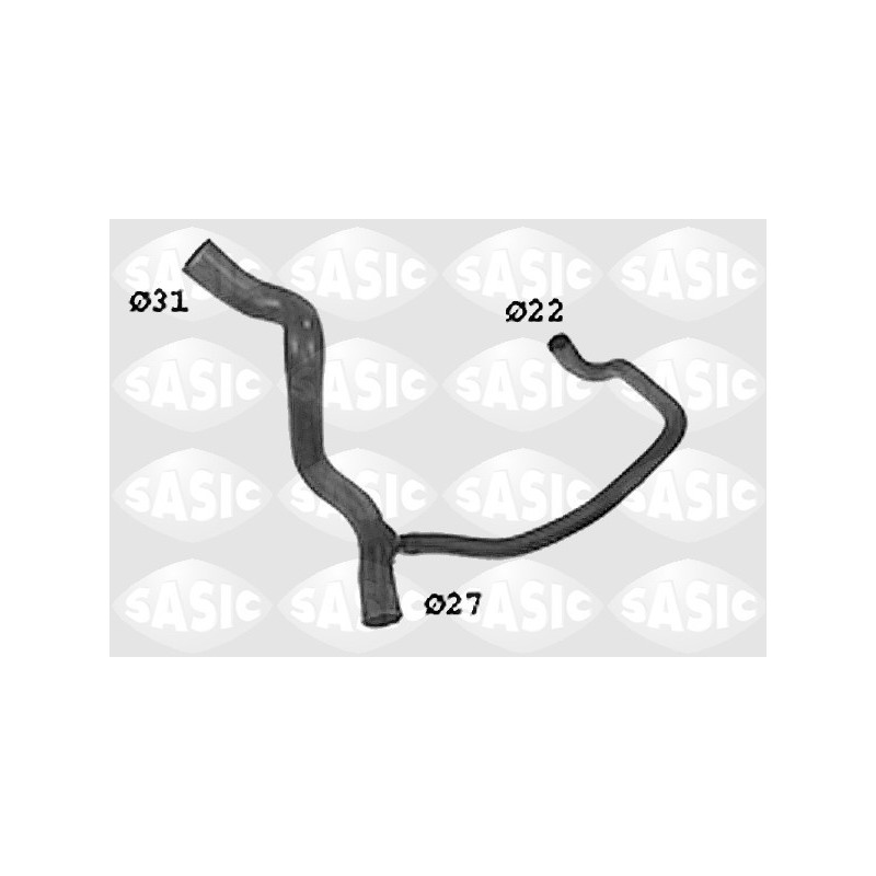 Durite de radiateur SASIC