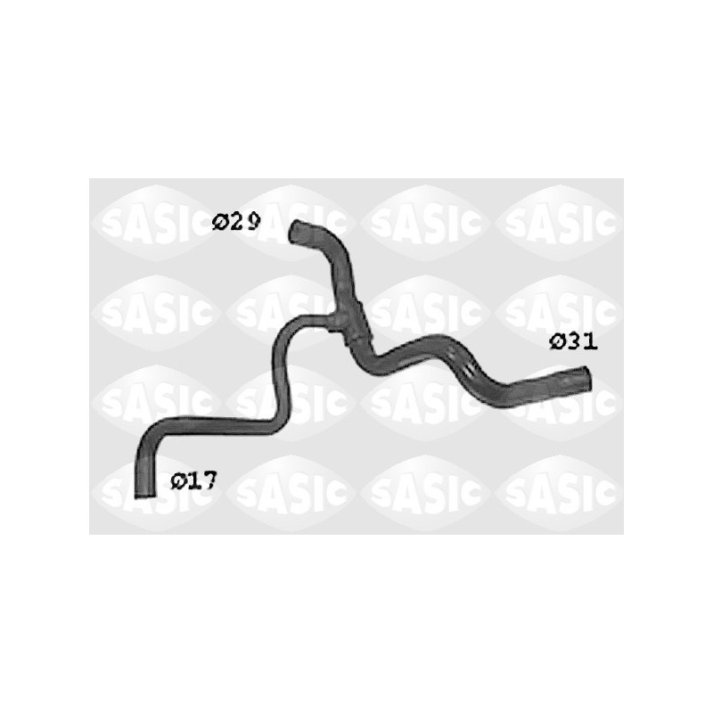 Durite de radiateur SASIC