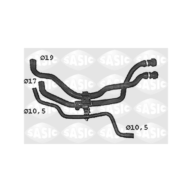 Durite de radiateur SASIC