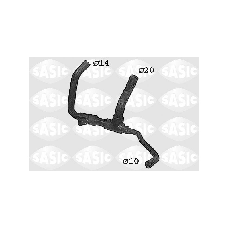 Durite de radiateur SASIC