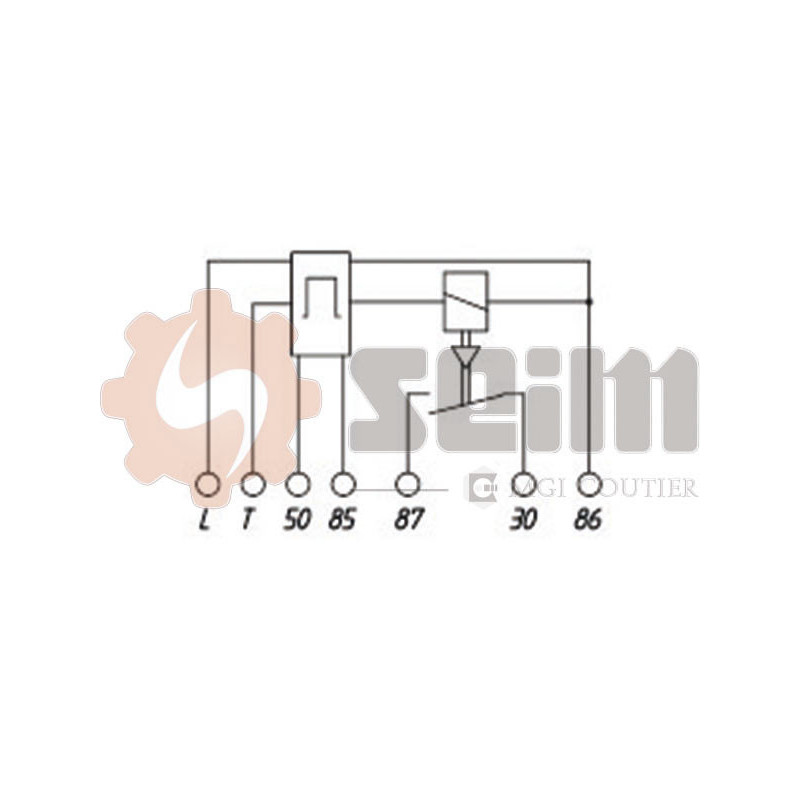 Appareil de commande (temps de préchauffage) SEIM