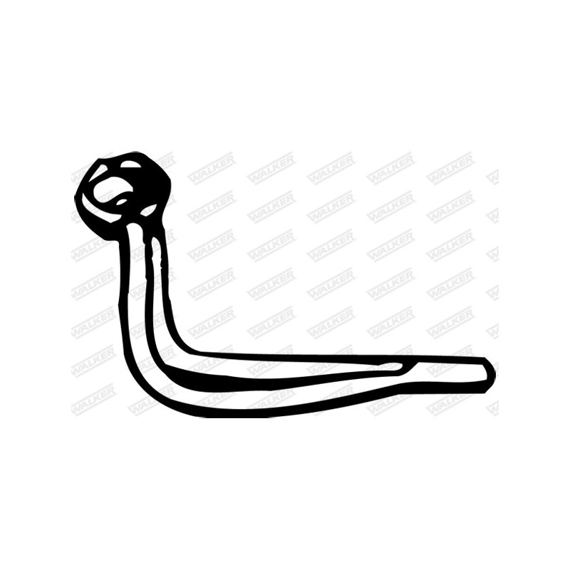 Tuyau d'échappement WALKER