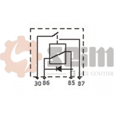 Relais (courant de travail) SEIM