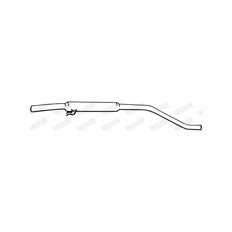 Silencieux avant WALKER