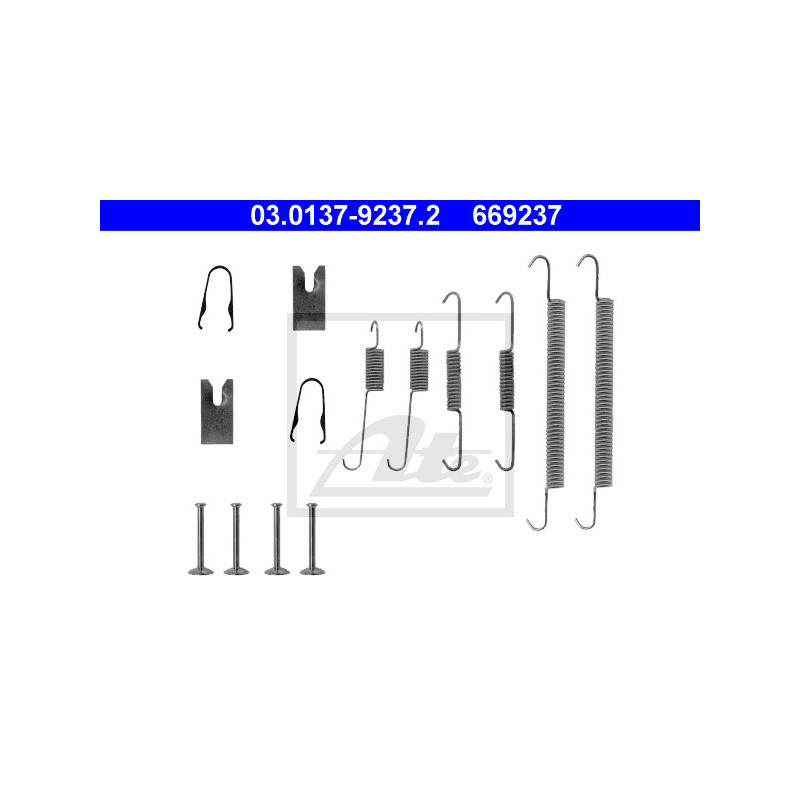 Kit d'accessoires (mâchoire de frein) ATE