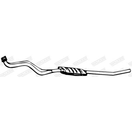 Silencieux avant WALKER