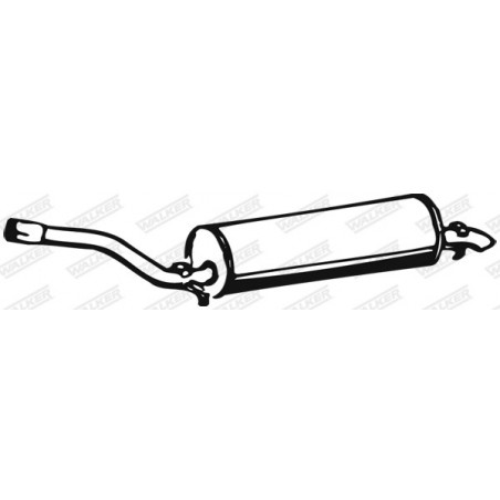 Silencieux arrière WALKER