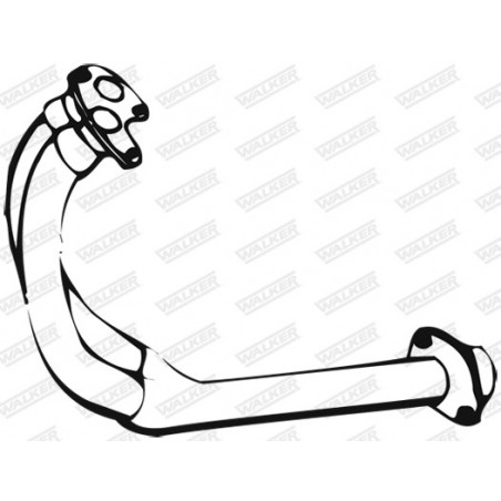 Tuyau d'échappement WALKER