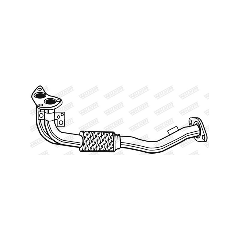 Tuyau d'échappement WALKER