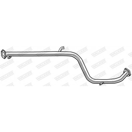 Tuyau d'échappement WALKER