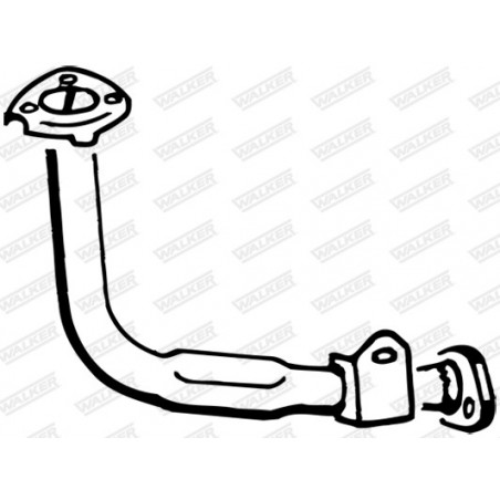 Tuyau d'échappement WALKER