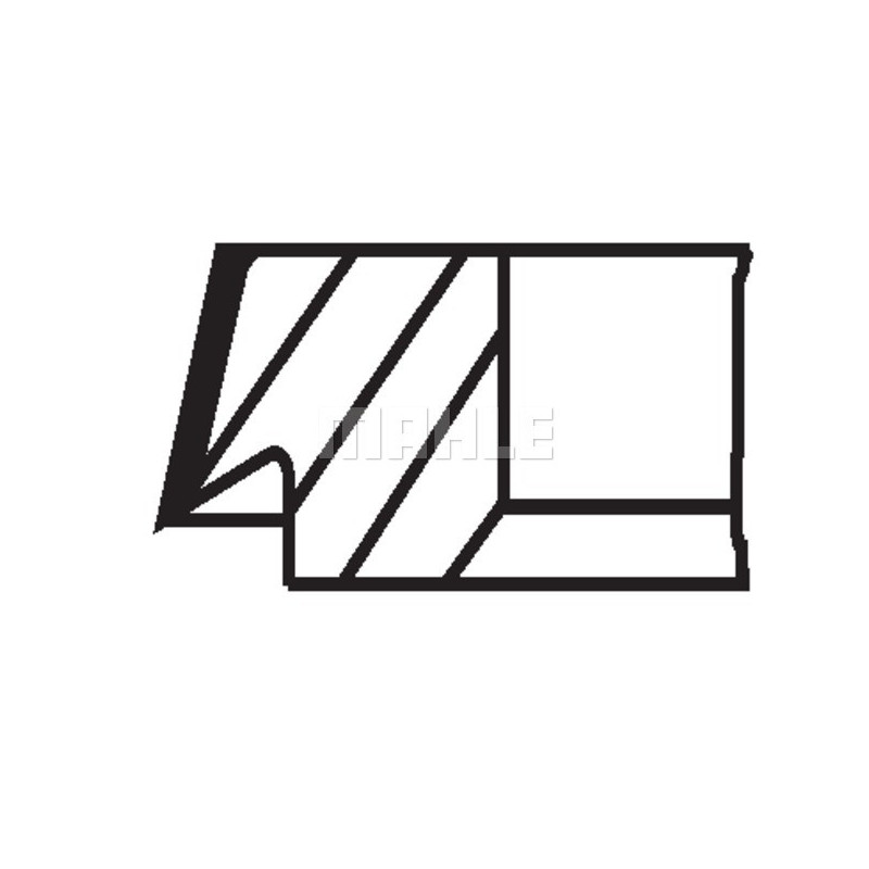 Jeu de segments de pistons MAHLE