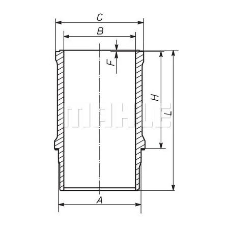 Chemise de cylindre MAHLE