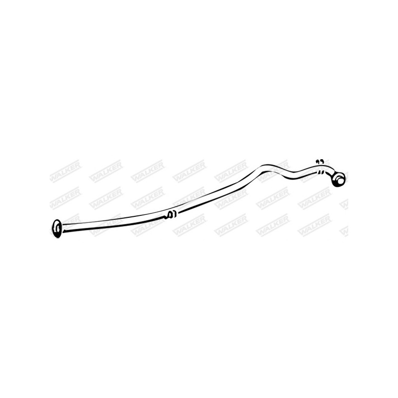 Tuyau d'échappement WALKER