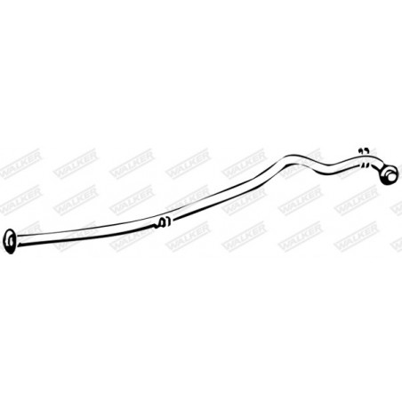 Tuyau d'échappement WALKER